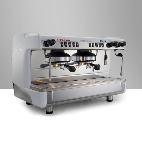 دستگاه اسپرسو دو گروپ تمام اتومات فائما E98UP SHORT CUP
