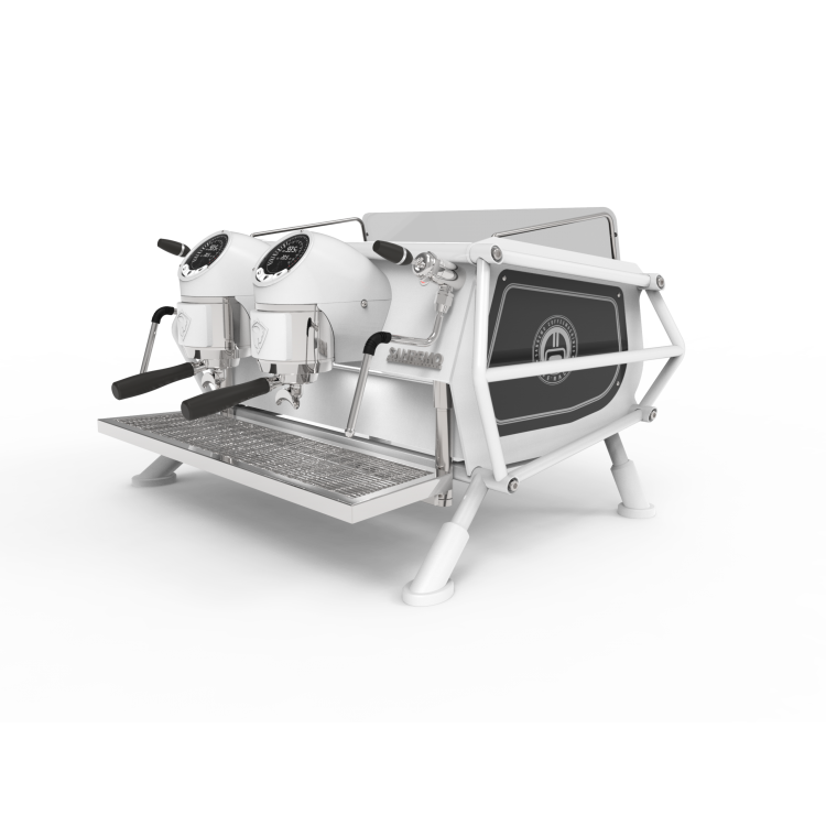 دستگاه اسپرسو مولتی بویلر دو گروپ سن رمو CAFE RACER WHITE